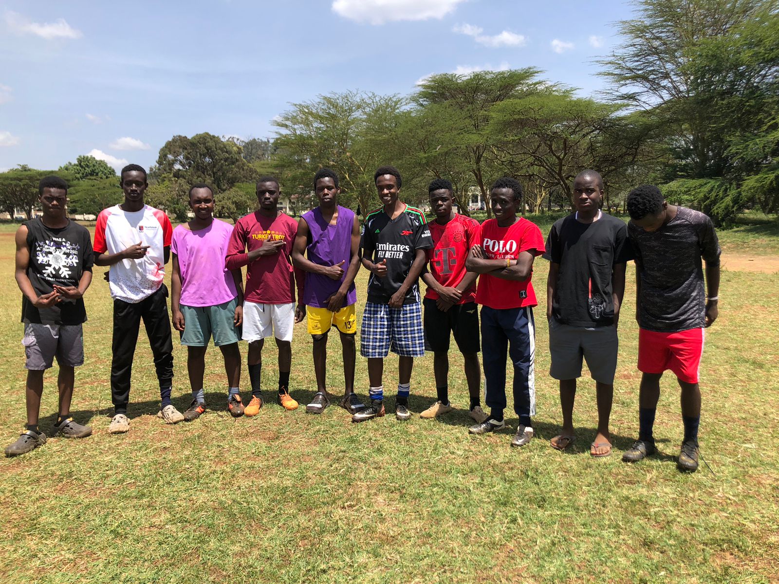 Owili training session